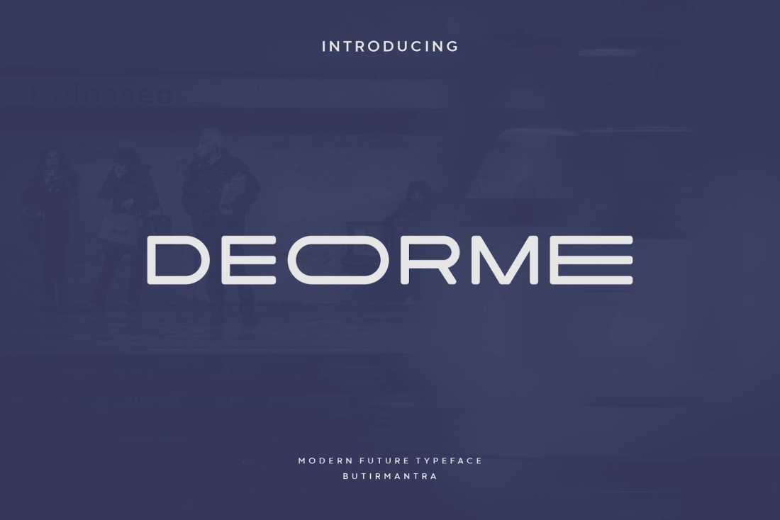 Deorme - Modern Display Font