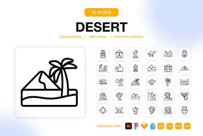 Desert Icon Pack