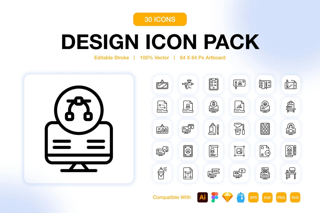 Design Outline Icons