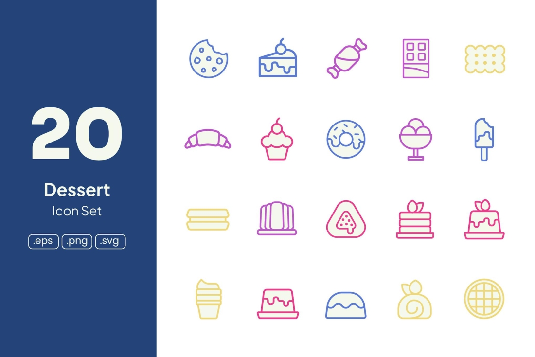 Dessert Icons