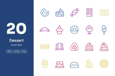Dessert Icons