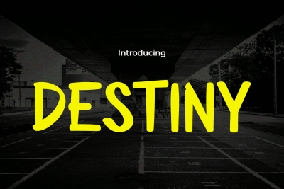 Destiny - Urban Graffiti with a Modern Twist Font