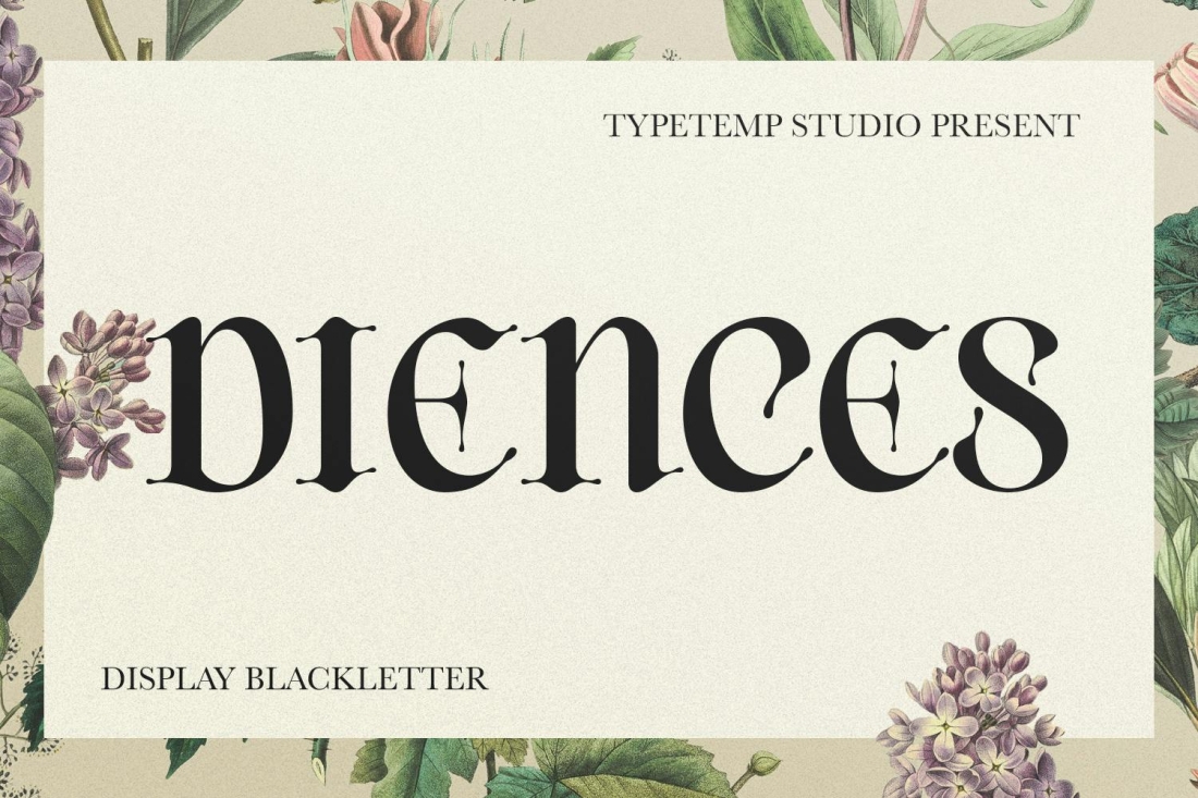 Diences Blackletter Font