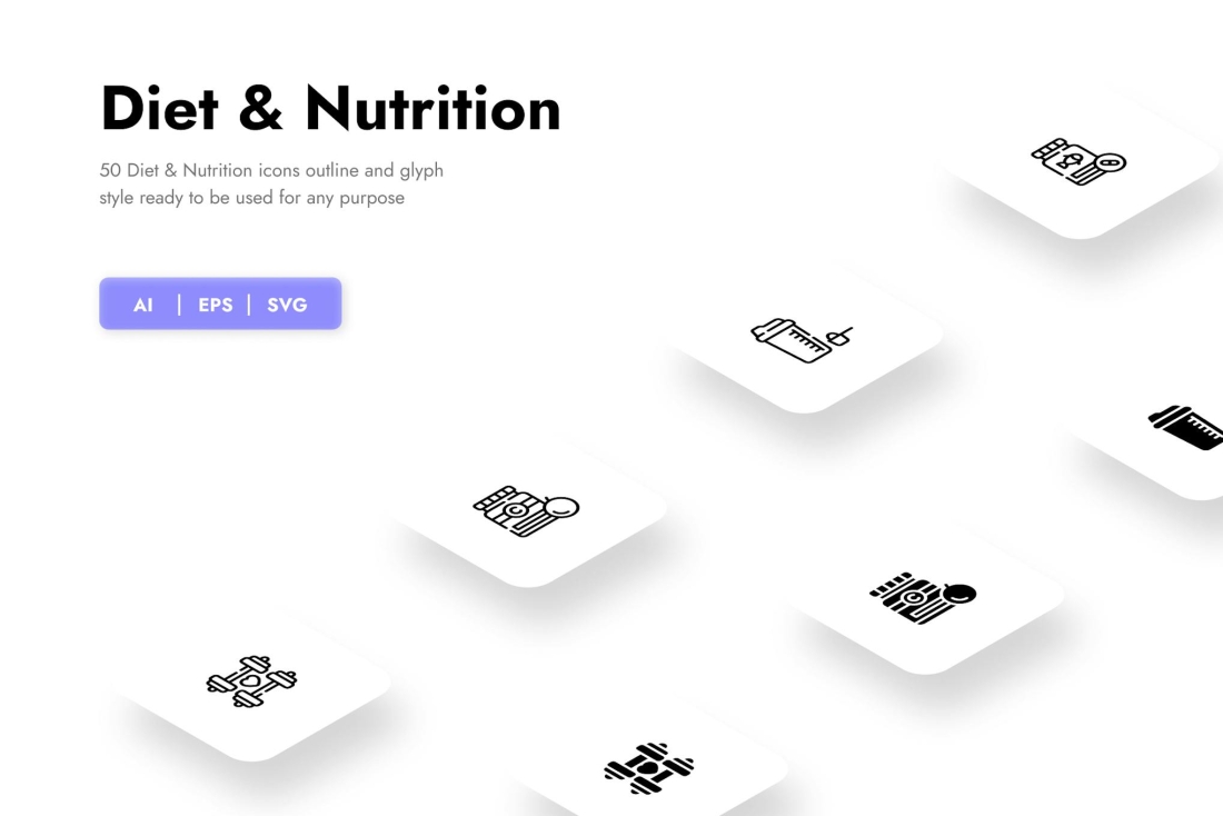 Diet and Nutrition Icon