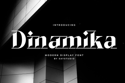 Dinamika - Modern Luxury Font