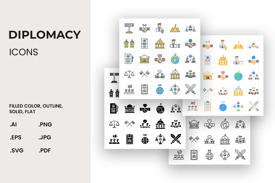 Diplomacy Icons