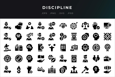 Discipline Icons