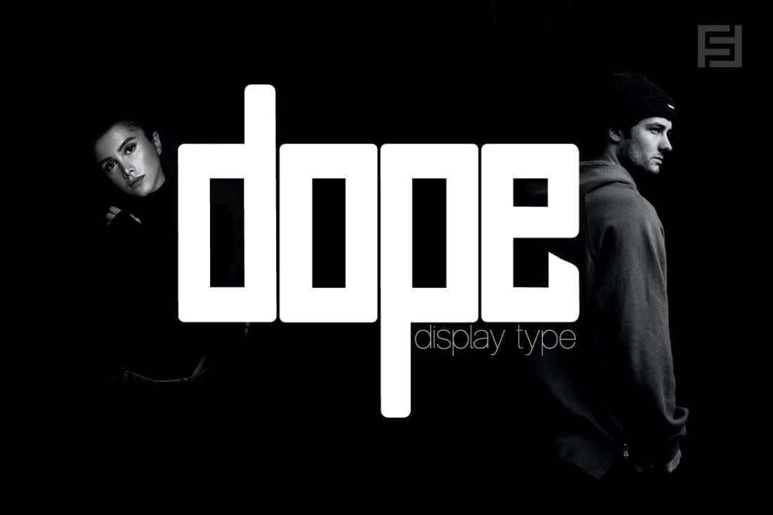 DOPE - Unique Display / Logo Typeface