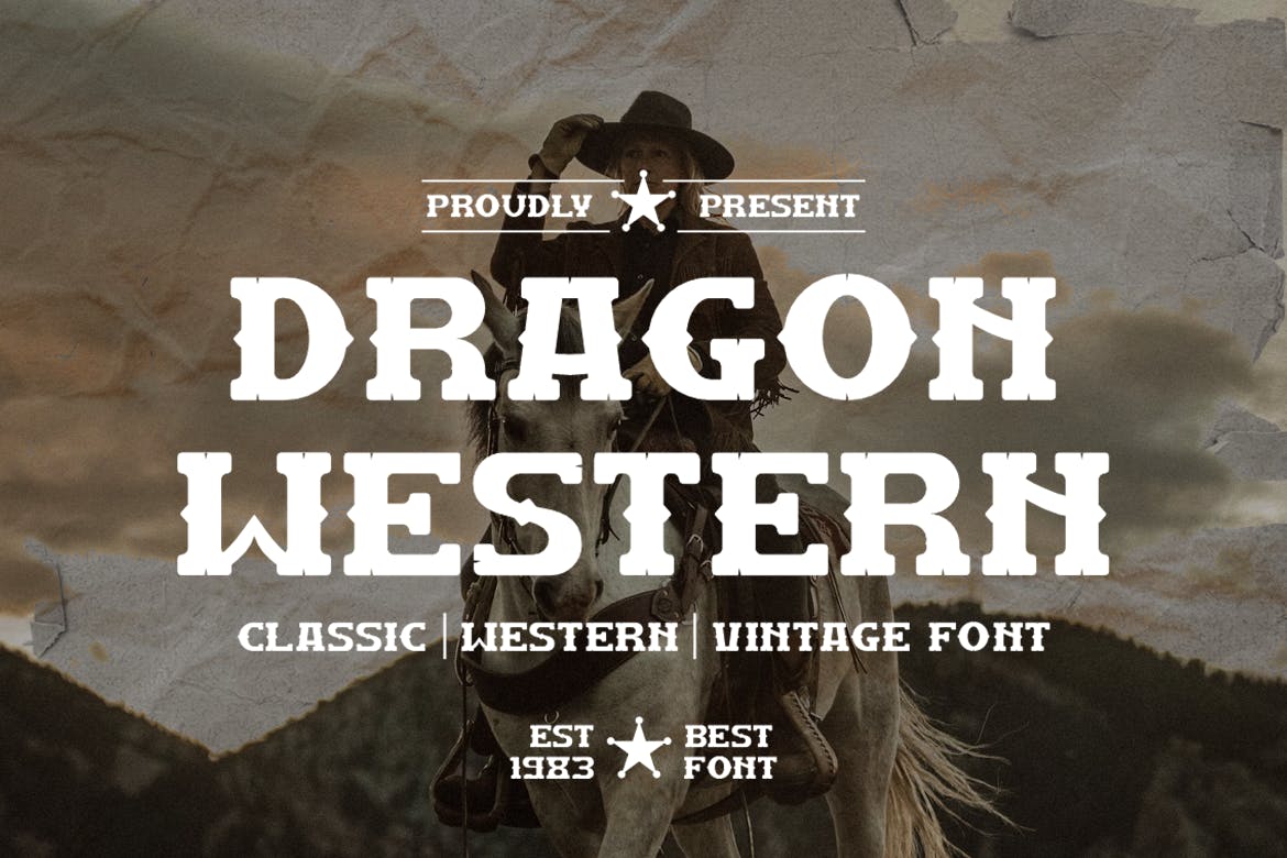 Dragon Western – Vintage & Typeface Font