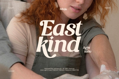 East Kind - Light & Italic Serif