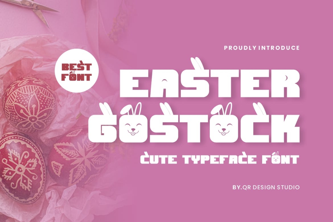 Easter Gostock - Typeface Font