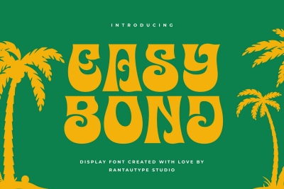 Easy Bond Display Font