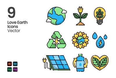 Eco Earth Icons