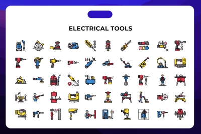 Electrical Tools Icons