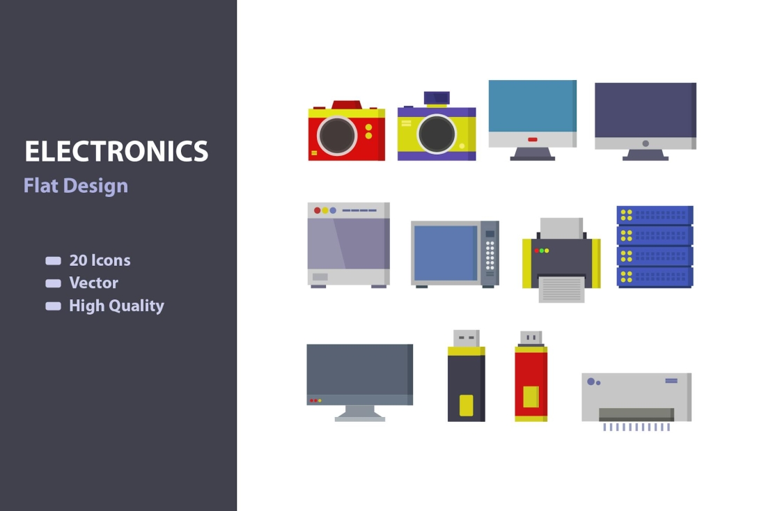 Electronics Icons Pack