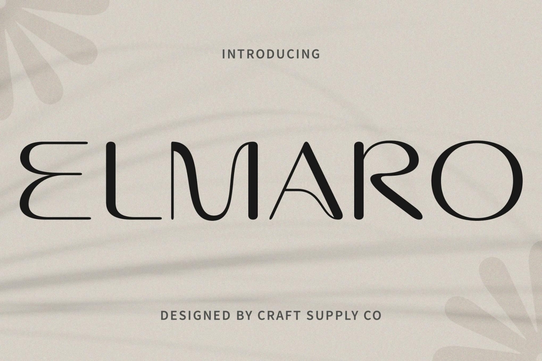 Elmaro – Modern Font