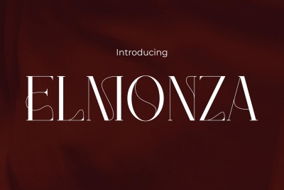 Elmonza - Modern Elegance and Beauty Font