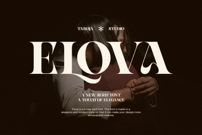 Elova - Display Font