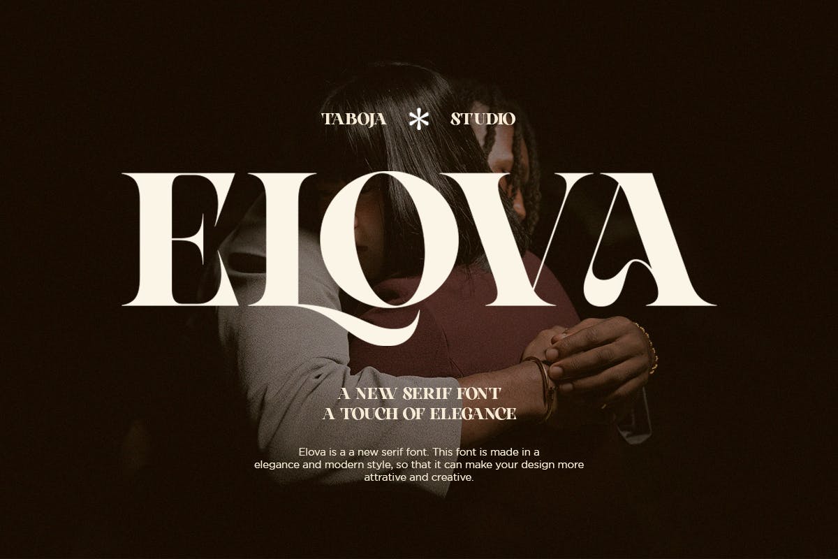 Elova – Display Font