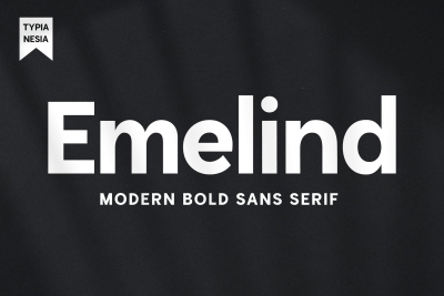 Emelind - Modern Logo Sans