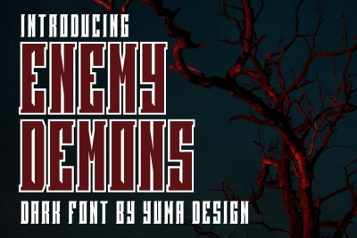 Enemy Demons Font