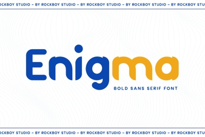 Enigma - Logo Font