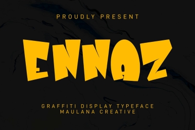 Ennaz Display Font