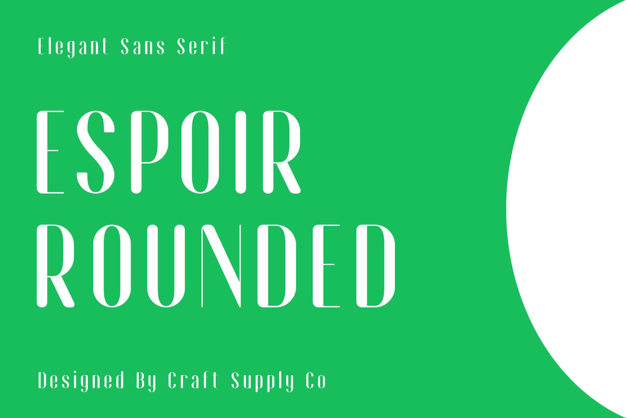 Espoir Rounded