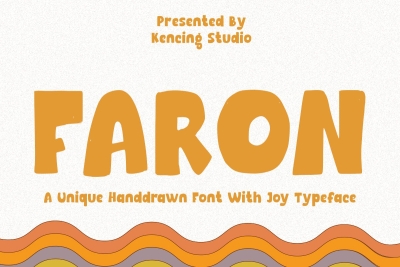 Faron - Retro Vintage Font + Extrude