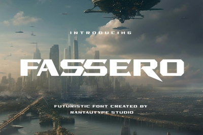 Fassero Futuristic Font