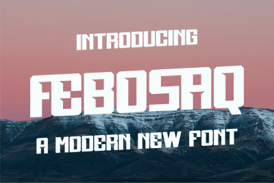 Febosaq Font