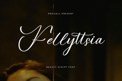 Fellyttsia Modern Script Font