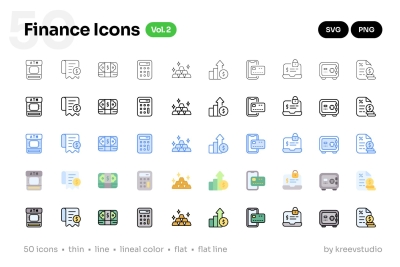 Finance Icons Vol. 2