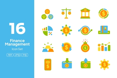 Finance Management Icons