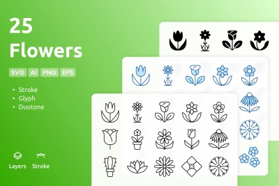 Flowers - Icons Pack