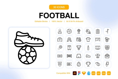 Football Icons Pack