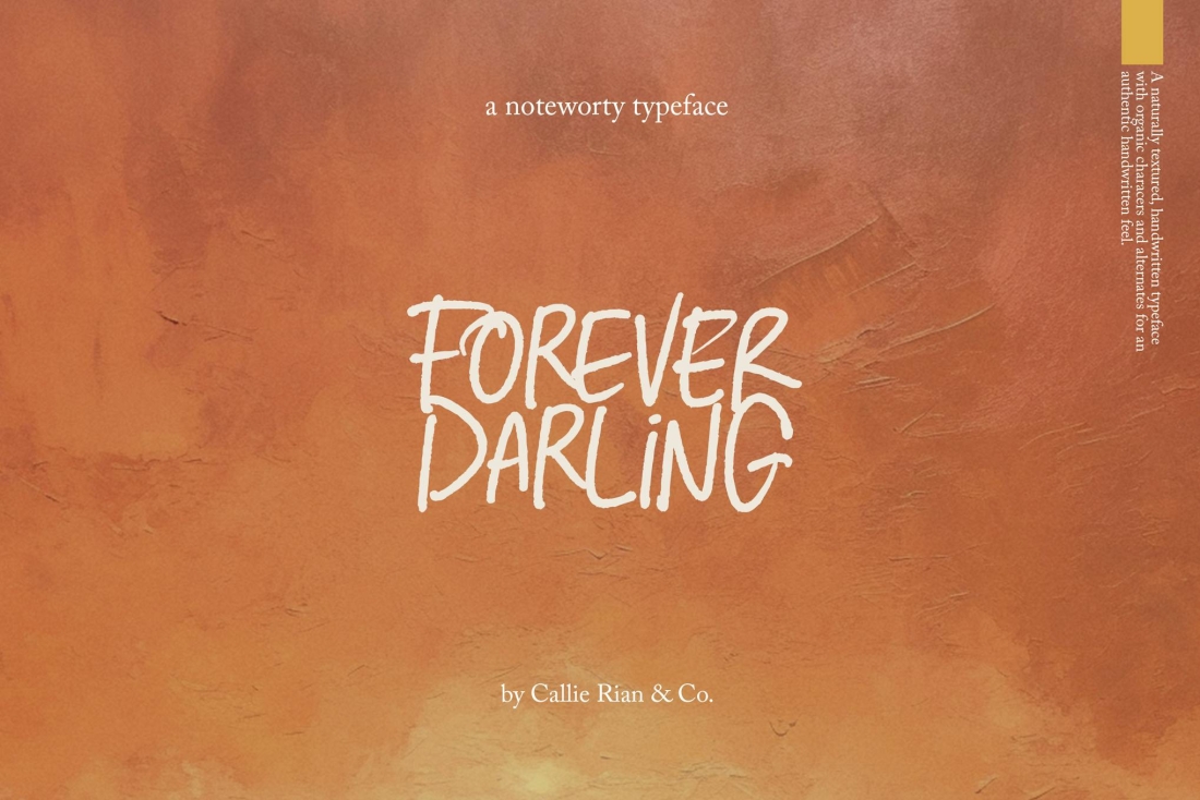 Forever Darling Typeface