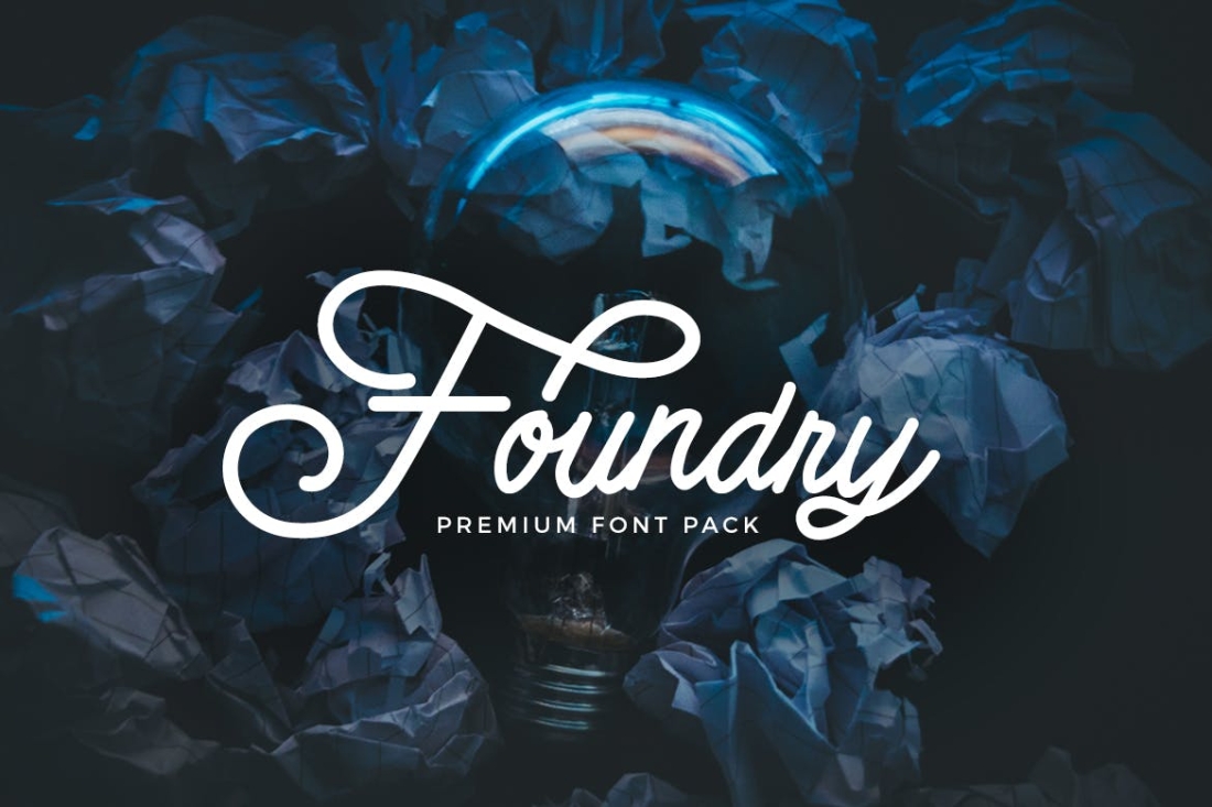 Foundry - font pack