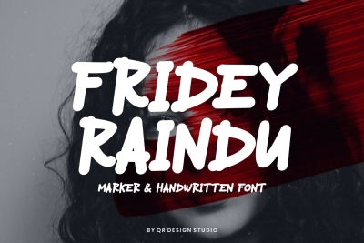 Fridey Raindu - Stamp & Hand Drawn Font