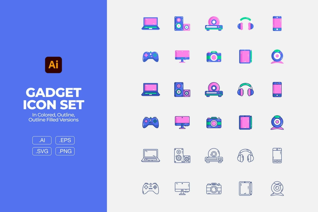Gadget Icon Set
