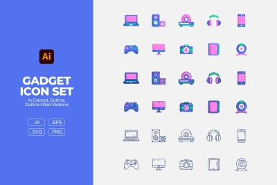 Gadget Icon Set
