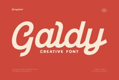 Galdy - Vintage Font