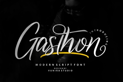 Gasthon - Modern Script