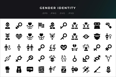 Gender Identity Icons