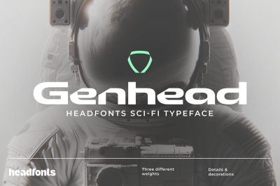 Genhead The Typeface That's Light-Years Ahead