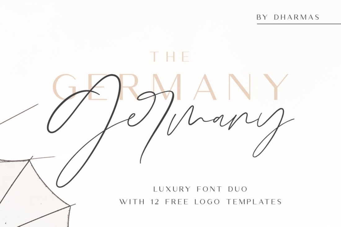 Germany - Modern Font Duo