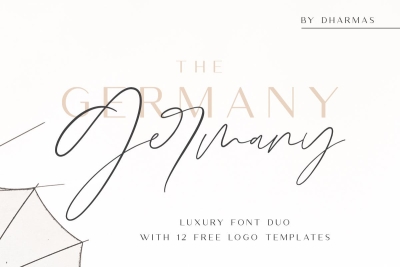 Germany - Modern Font Duo