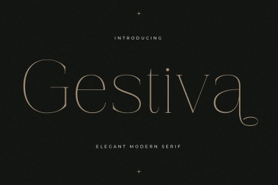 Gestiva Elegant Modern Serif Font