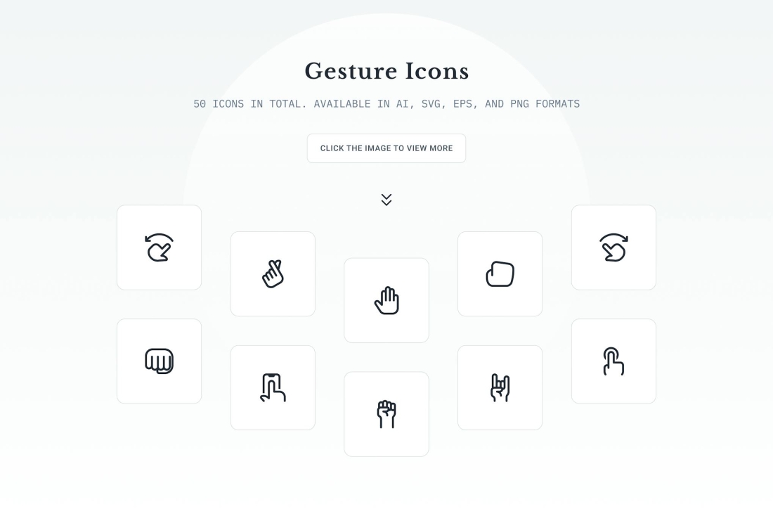 Gesture Icons