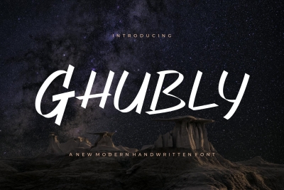 Ghubly - Font